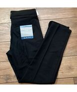 NEW Haggar Mens Performance Dress Pants sz 30x30 Slim Fit black H26 flat... - $545.93 MXN