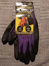 New With Tags PUGS Nylon Nitrile Foam Work Gloves Size M (Y12) - £11.87 GBP