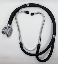 Prestige Medical Stethoscope Sprague-Rappaport Dual Tube Dual Head Black - £11.68 GBP