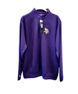 Minnesota Vikings Football Shirt Jacket Windbreaker Pullover NFL Antigua... - $61.78