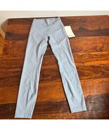 Lululemon Wunder Train High-Rise Tight 25 Everlux Leggings Light Blue Si... - $53.86