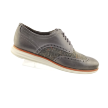 Cole Haan Original Grand OS Mens Shoes Gray Wingtip Oxford Leather Wool ... - $41.63