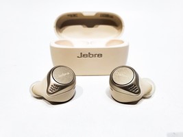 Jabra Elite 75t True Wireless In-Ear Headphones - Gold Beige - £58.99 GBP