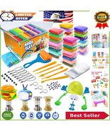 Creative Arts &amp; Crafts Magic Clay Kit for Kids - 36 Colors, Tools &amp; Proj... - $681.90 MXN