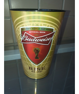 ORIGINAL WORLD CUP BRAZIL 2014 - BEER MUG - CUP - BEAKER - BUDWEISER RARE - £19.30 GBP