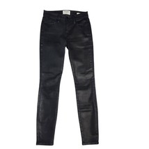 Frame Jeans Womens Size 26 Black Coated Skinny Fit Pants De Jeanne Le Sk... - €26,59 EUR