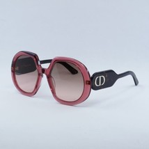 DIOR DIORBOBBY R1U 42FR Bordeaux/Gradient Brown 56-20-140 Sunglasses New... - £239.03 GBP