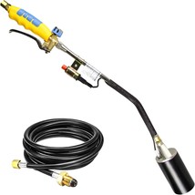 IDEALFLAME Propane Torch Weed Burner with Push Button Igniter, Ice Snow ... - $73.99