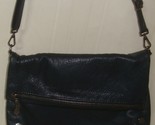 Hammitt  VIP Leather Crossbody Clutch Bag Black with Silver Tone Hardware - £108.24 GBP