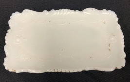 Milk Glass Pin Trinket Tray - $8.97