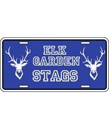 Elk Garden West Virginia Stags License Plate - £9.65 GBP