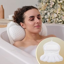 Bath Pillow Luxury Bathtub Pillow, Extra Soft &amp; Comfortable Bath Pillows... - $37.97