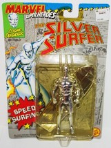 Marvel Super Heroes Silver Surfer 6&quot; Action Figure 1992 TOY BIZ MIB SEALED - £6.28 GBP