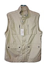 Bob Timberlake Sz Medium Fishing Hunting Utility Vest Khaki Multi Pockets  - £13.18 GBP