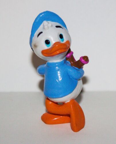 Primary image for Walt Disney Duck Tales Dewey Holding Slingshot PVC Figure Applause 1988 UNUSED