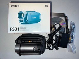 Canon FS31 Camcorder Digital video &amp; 41x Advanced Zoom N.C. 1068-5-2 - £79.32 GBP