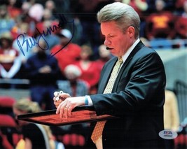 Bill Fennelly signed 8x10  photo PSA/DNA Iowa State Cyclones Autographed - £32.14 GBP