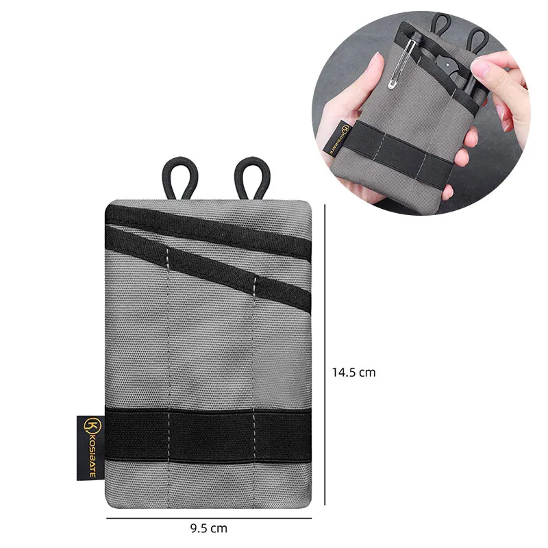 Mini EDC Pouch Bag Card Key Storage Bag Purse Handbag Outdoor Bag   Phone Bag Mu - £85.06 GBP