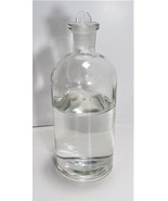 Vintage 500ml Heavy Glass Reagent Bottle and Pyrex Stopper Laboratory Ch... - $370.47 MXN