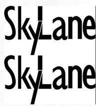 – Cessna 182 Skylane Hangar Aircraft Decals – (Set Of 2) – OEM New Oracle - £35.47 GBP