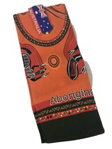 Australia Aboriginal Tea Towel Tourist Souvenir Travel Gecko Lizard Trib... - $13.95