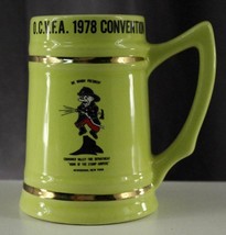 Lewis Bros Souvenir Mug OCVFA 1978 Newburgh NY Cronomer Valley Fire Department - £14.04 GBP