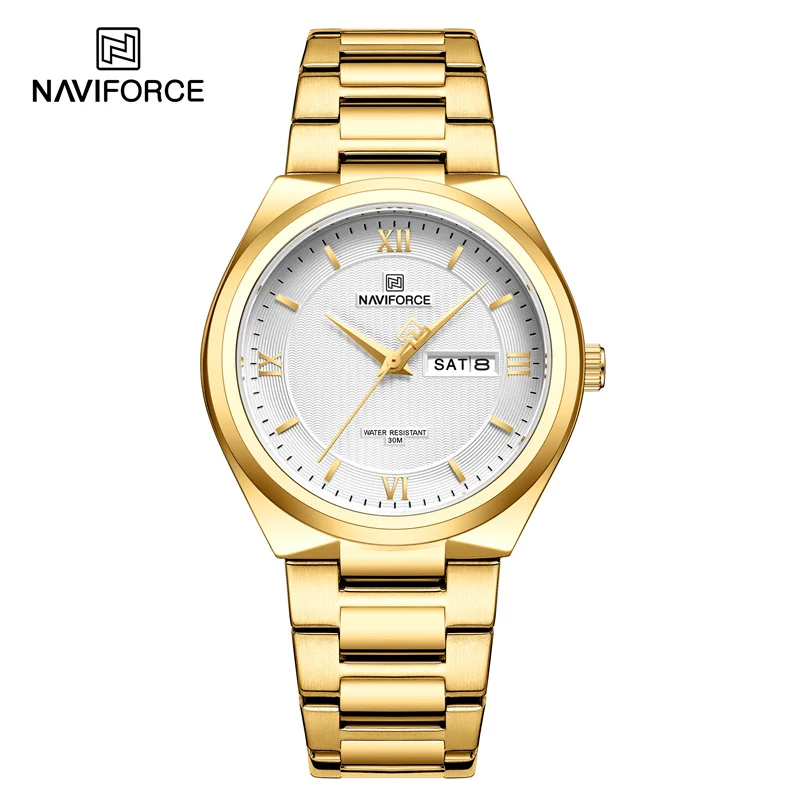    Luxury Men&#39;s Wristwatches Waterproof Date Week Male Watches Stainless Steel Q - £27.45 GBP
