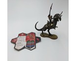 Heroscape Grimnak Orc rider on Dinosaur Rise of the Valkyrie With Card - $8.90