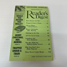 Reader&#39;s Digest Magazine Large Type Edition Volume 39  Number 234 December 1995 - £9.71 GBP