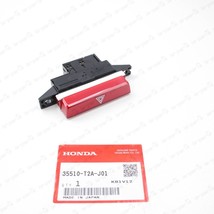 NEW GENUINE HONDA 13-17 ACCORD HYBRID RED CLEAR HAZARD SWITCH 35510-T2A-J01 - $43.98