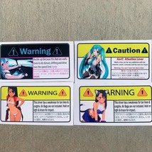 Warning Slaps Anime Car Stickers Hatsune Miku Miss Hayase Nagatoro Dont ... - £3.98 GBP