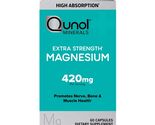 91/2026 Qunol Es Magnesium 420mg Capsules, 60 CT - $13.85