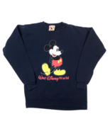 Vintage Mickey Mouse Walt Disney World Mickey Kids Sweatshirt Medium USA... - $19.79