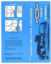 Long Island Cruise Brochures Yankee Clipper 1975 Haddam Connecticut - $17.80