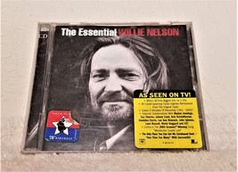 Vintage Willie Nelson &quot;The Essential&quot; 2 CD Disc Set 70th Birthday 41 Songs 2003 - £4.84 GBP