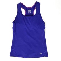 New Balance Athletic Top Racerback Tank Scoop-Neck Purple Sz. M - $276.80 MXN