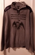 Pre-Owned Men’s I N C International Concepts Grey &amp; Black Sweater (Sz 2XL) - £19.47 GBP