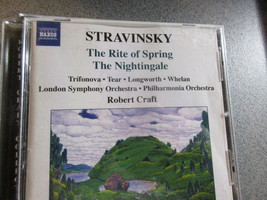 Stravinsky The Rite of Spring The Nightingale Robert Craft London Symphony cd  - £23.94 GBP