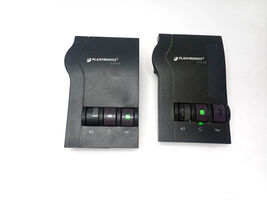 LOT 2X PLANTRONICS M12 VISTA HEADSET HANDSET SWITCH TELEPHONE MODULAR AM... - $19.98