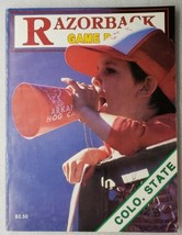 Arkansas Razorbacks Razorback Game Day 1990 Program Book Colorado State - £23.72 GBP