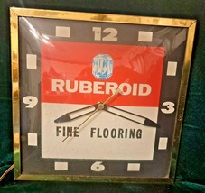 Ruberoid Fine Flooring Universal Clock Glass Trim Works RARE! - £220.56 GBP