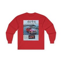Oldsmobile Cutlass Graphic Print Tee Shirt Long Sleeve Crewneck Retro Ca... - $21.89+