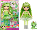 Littles Rainbow Fantasy Fairies + Pet – Emerald Green 5.5" Posable Small... - $32.74
