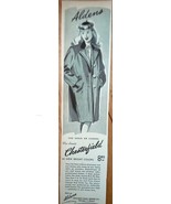 Aldens Chesterfield Magazine Advertising Print Ad Art 1940s - $5.47 CAD