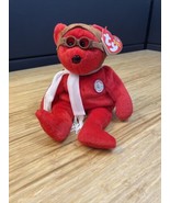 Ty Beanie Babies Bearon the Bear Plush 100 Years of Flight Aviation 2003... - $188.30 MXN