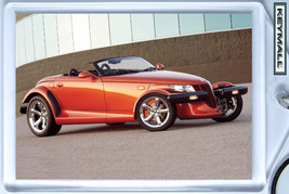 Key Chain Orange Chrysler/Plymouth Prowler New Keytag БРЕЛОК SchlÜsselanh - £15.71 GBP