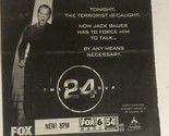 24 TV Guide Print Ad Kiefer Sutherland TPA6 - £4.72 GBP