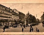 Vtg Cartolina 1927 Unter Den Linden Berlin Germania Street Vista - $12.24