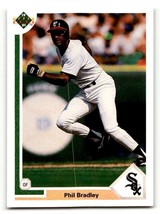 1991 Upper Deck #641 Phil Bradley    Chicago White Sox Baseball Cards E ... - £1.28 GBP