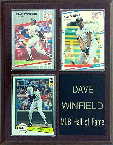 Frames, Plaques and More Dave Winfield New York Yankees 3-Card 7x9 Plaque - £15.09 GBP